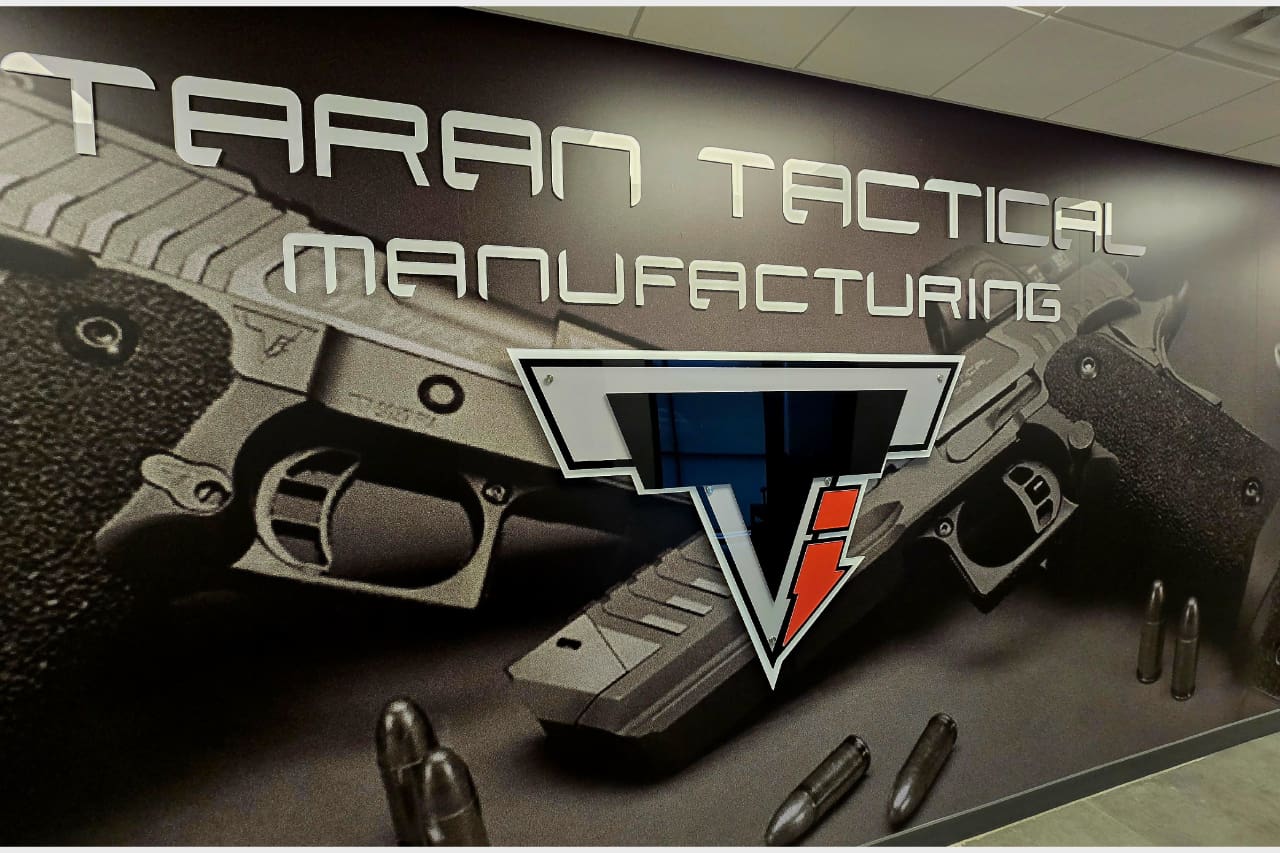 Logo featuring firearms with 'Cran Tactical Manufacturing' text.